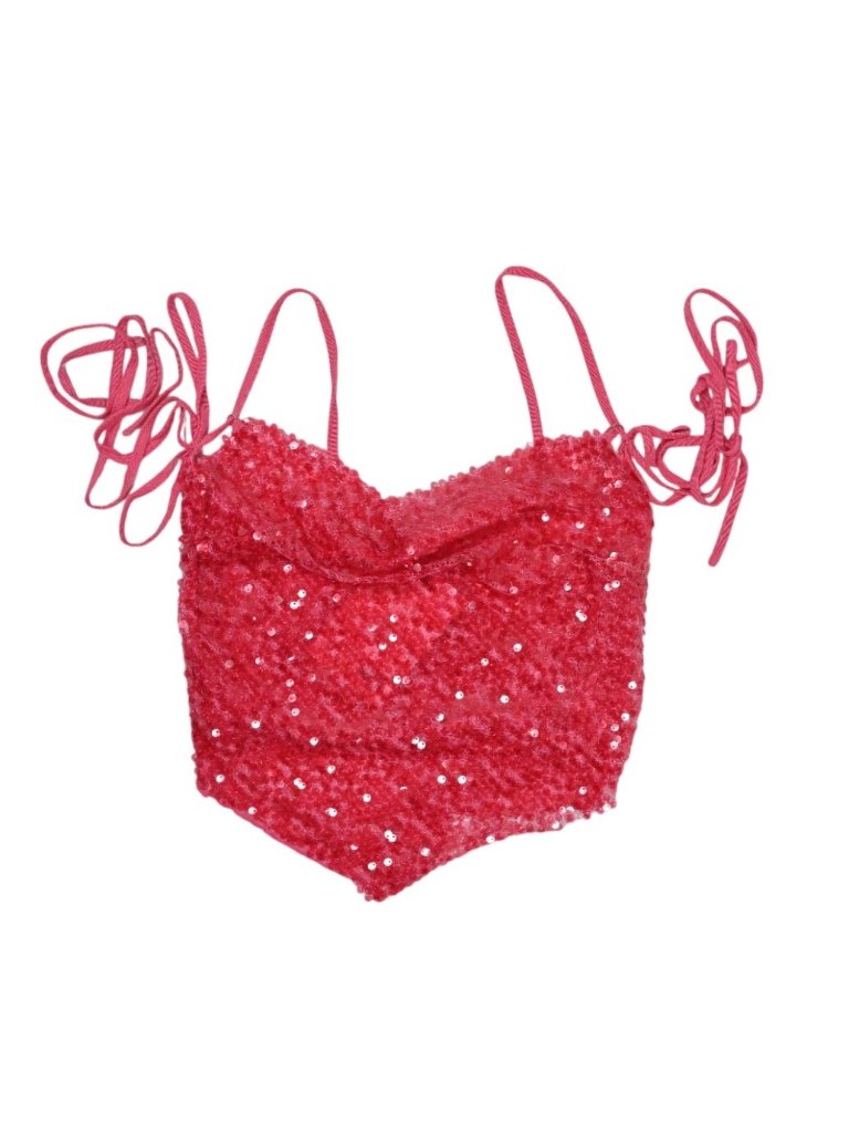 House Of Sunny Splash Top In Azalea
